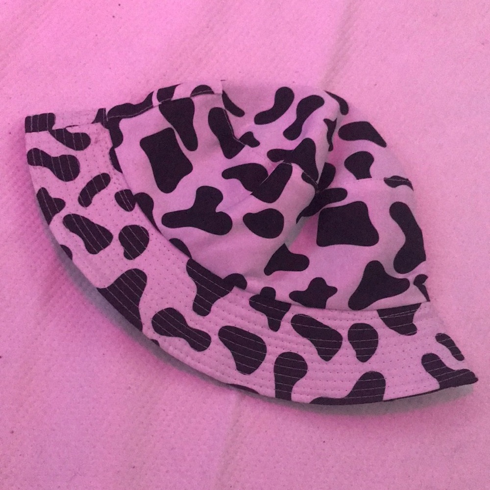 Cow bucket hat